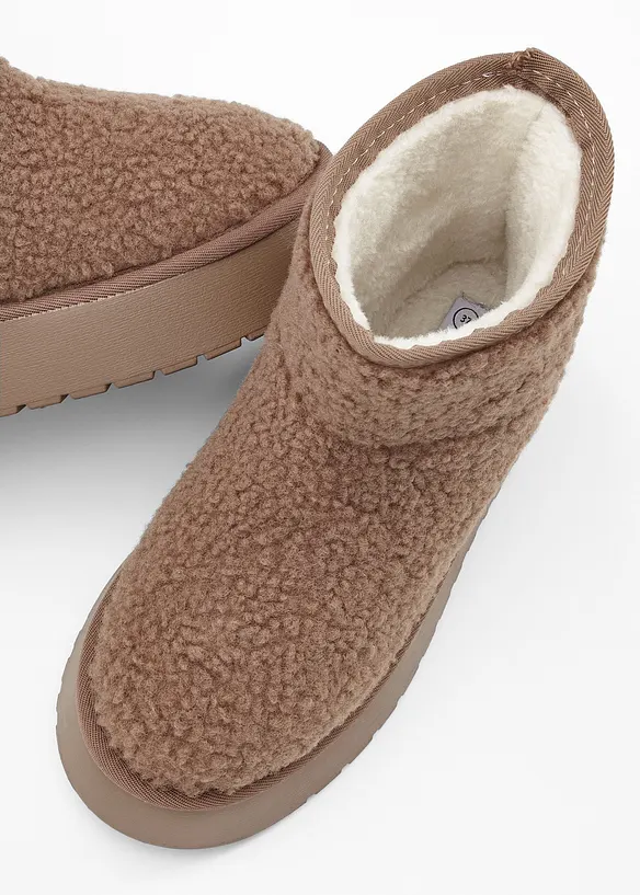 Boots &agrave; plateforme, bonprix