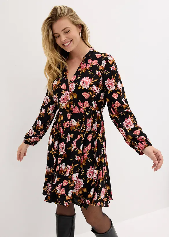 Robe-chemise 100% viscose, bonprix