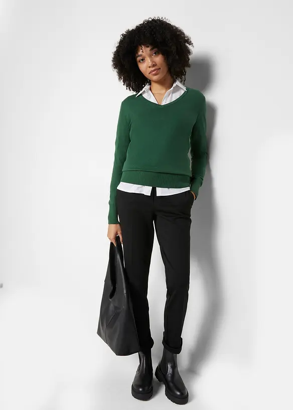 Pull en fine maille, bonprix