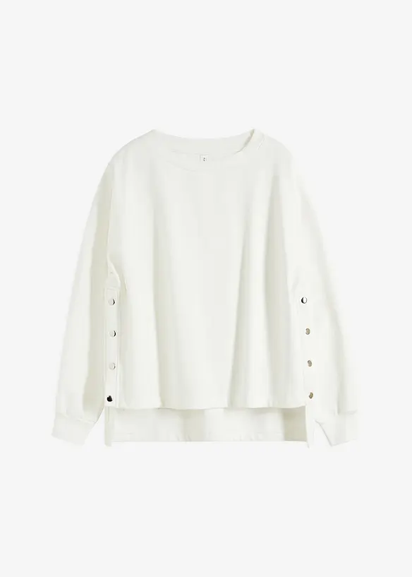 Sweat oversize 100% coton, bonprix