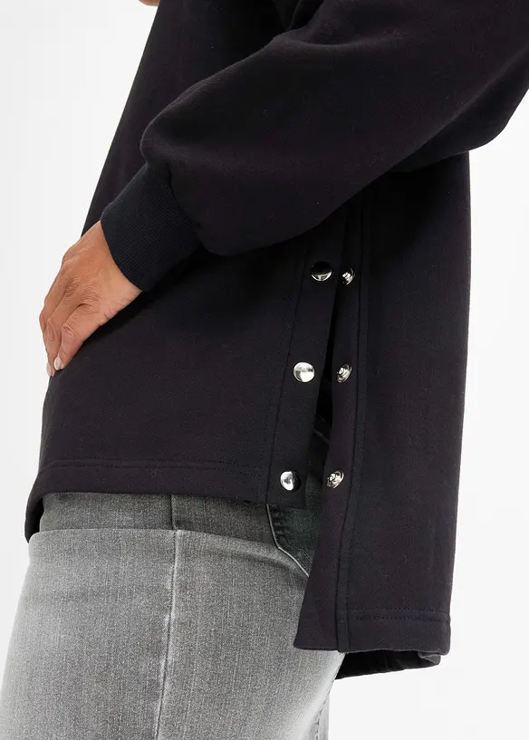 Sweat oversize 100% coton, bonprix