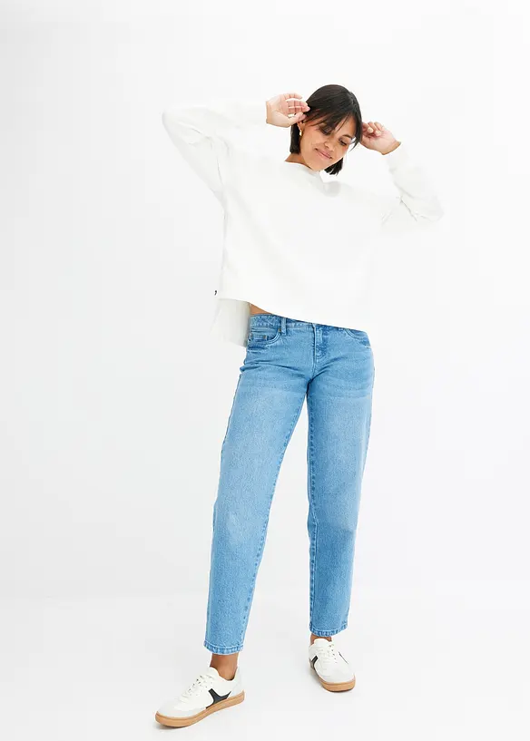 Sweat oversize 100% coton, bonprix