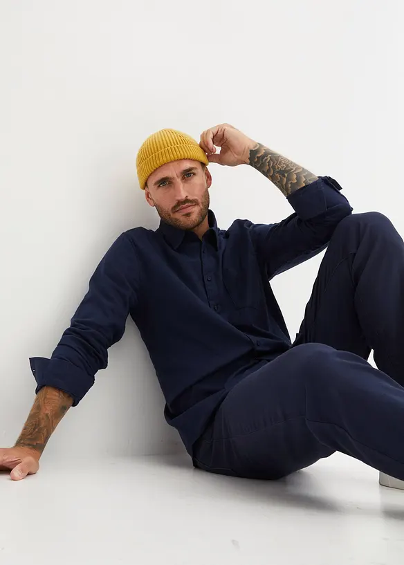 Chemise en flanelle 100% coton, bonprix