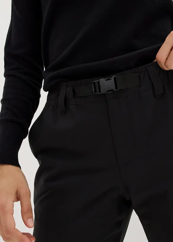 Pantalon fonctionnel à doublure polaire et poches, imperméable, bonprix