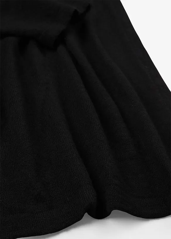 Gilet en maille 100% coton flammé, bonprix