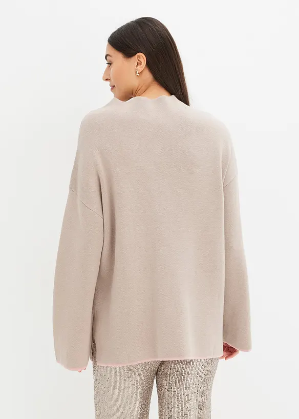 Pull réversible en fine maille, bonprix