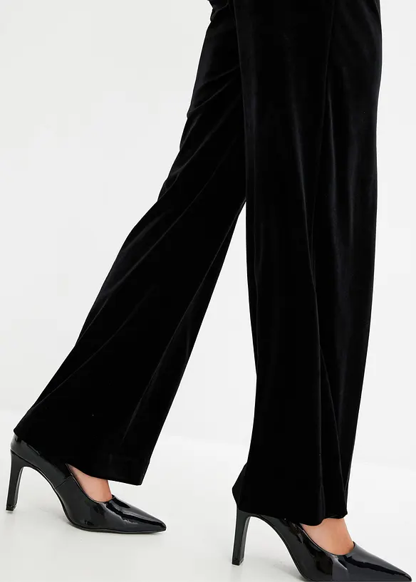 Pantalon en velours doux, bonprix