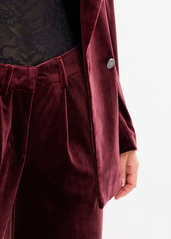 Pantalon en velours doux, bonprix