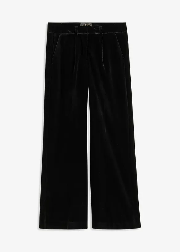 Pantalon en velours doux, bonprix