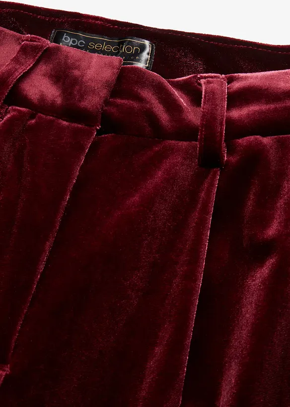 Pantalon en velours doux, bonprix