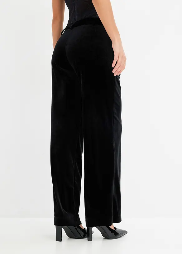 Pantalon en velours doux, bonprix