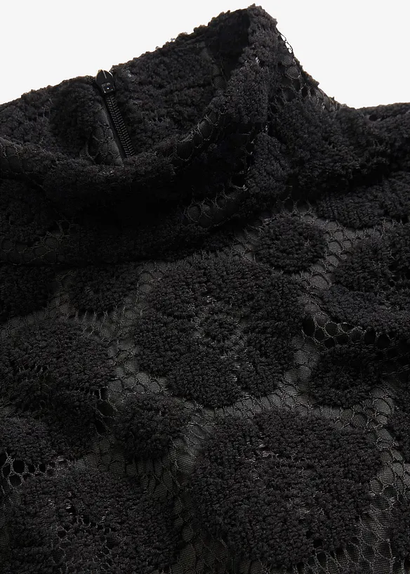 Robe courte en dentelle, bonprix