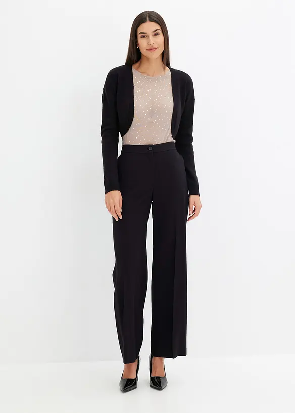 T-shirt en mesh brillant, bonprix