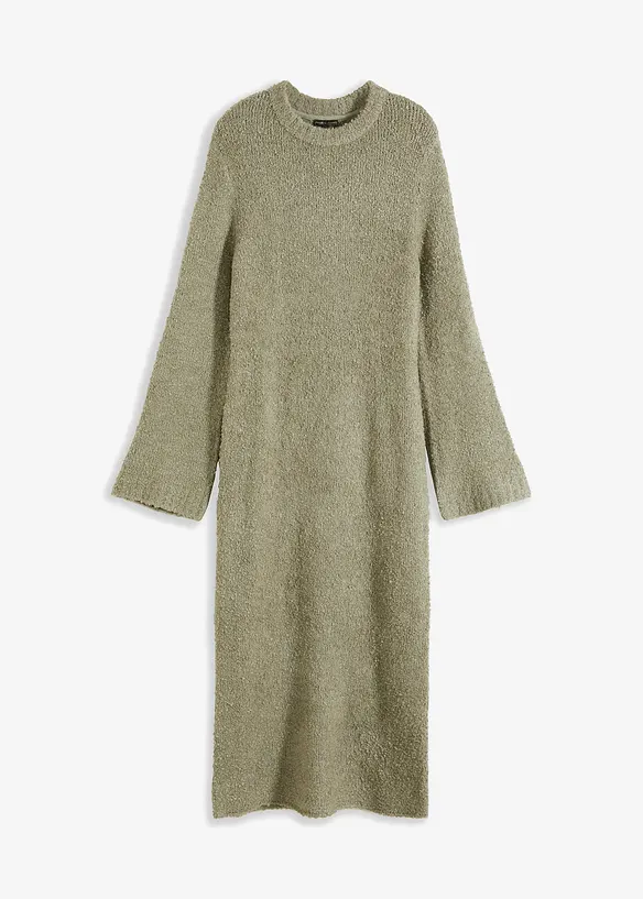 Robe en maille bouclette, bonprix