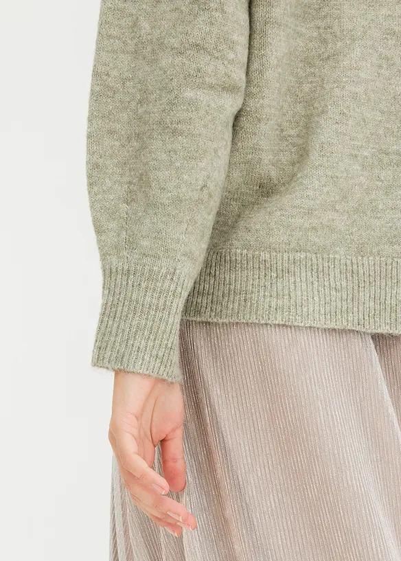 Pull boxy &agrave; sequins, bonprix