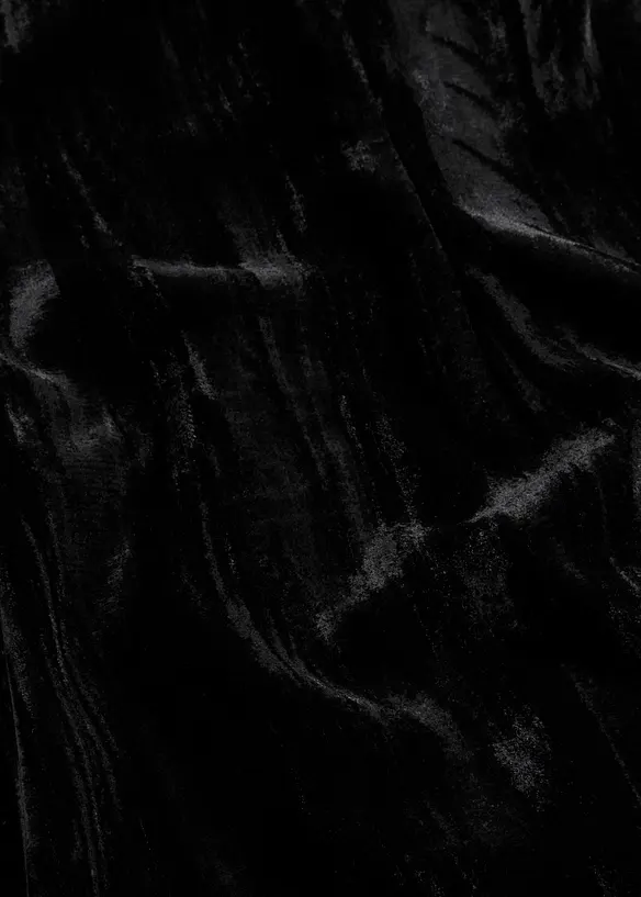 Robe courte en velours, bonprix