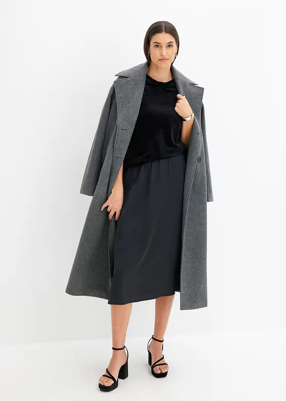 T-shirt avec du velours doux, bonprix