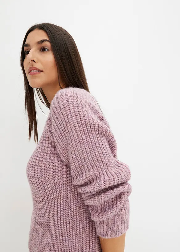 Pull en grosse maille avec fil brillant, bonprix