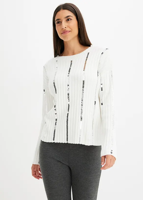 Pull c&ocirc;tel&eacute;, bonprix