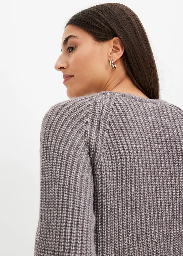 Pull en grosse maille avec fil brillant, bonprix