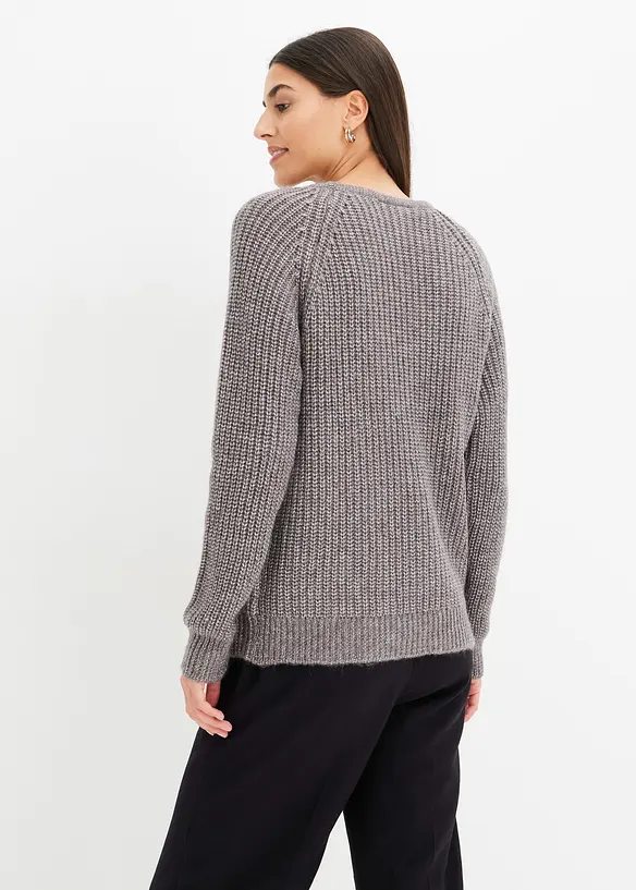 Pull en grosse maille avec fil brillant, bonprix