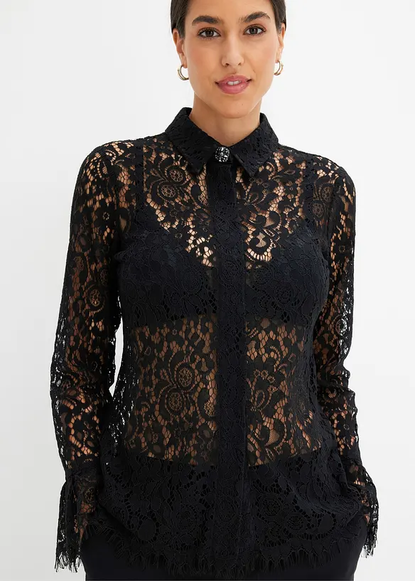 Chemisier en dentelle, bonprix
