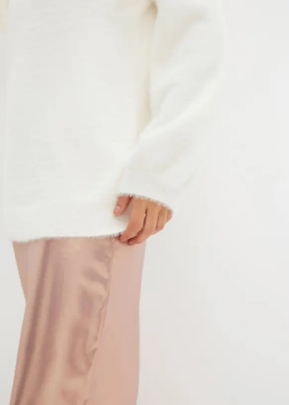 Pull oversize à décolleté profond dans le dos, bonprix