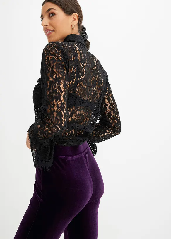 Legging en velours doux, bonprix