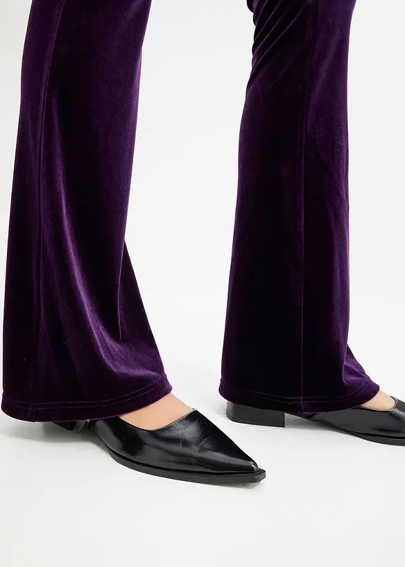 Legging en velours doux, bonprix