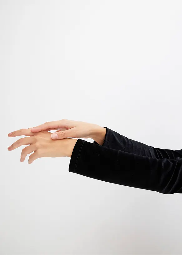 T-shirt en velours doux, bonprix