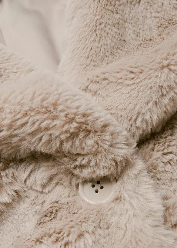 Manteau en peluche, bonprix