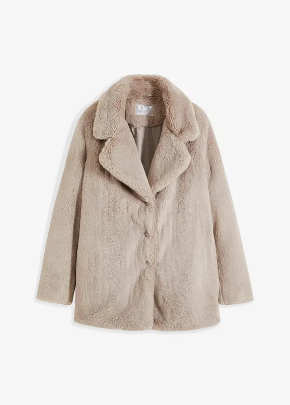 Manteau en peluche, bonprix