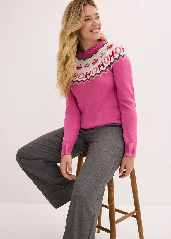 Pull de Noël, bonprix