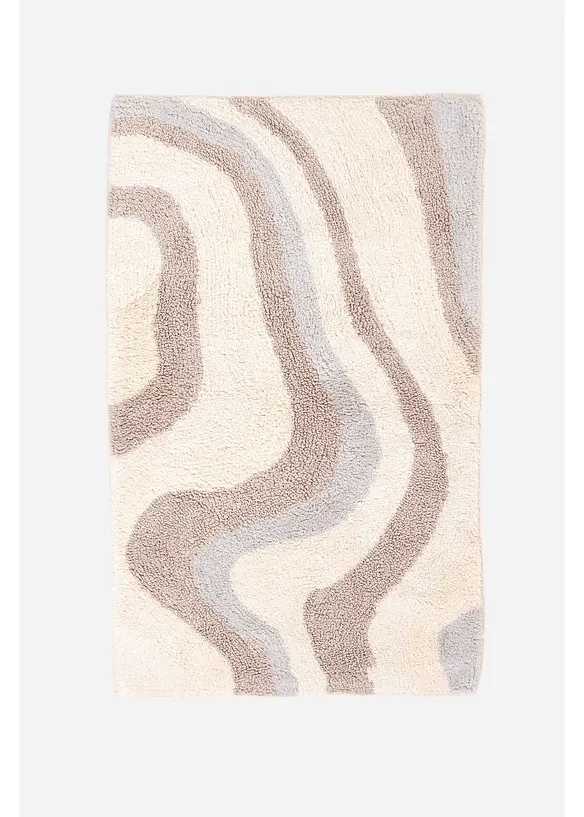 Tapis de bain à motif moderne, bonprix