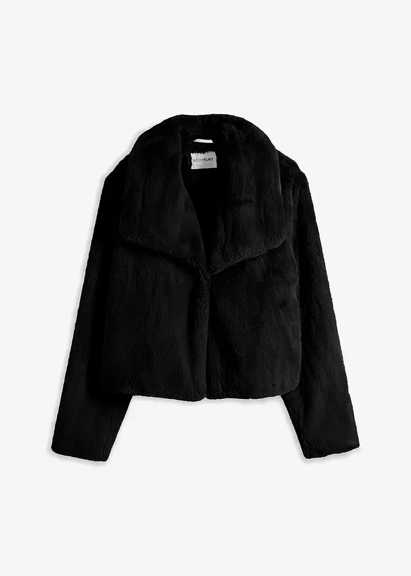 Veste en peluche, bonprix