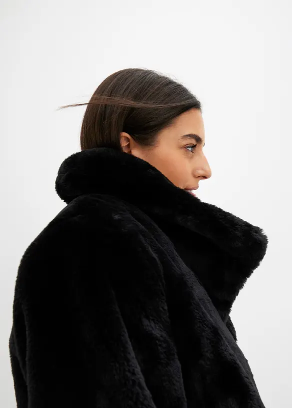 Veste en peluche, bonprix