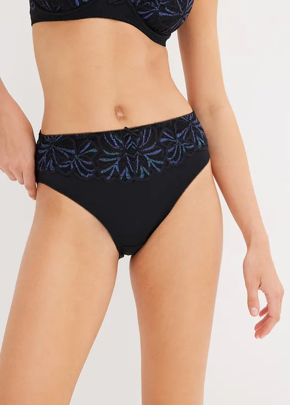 Slip Maxi avec fil brillant multicolore, bonprix