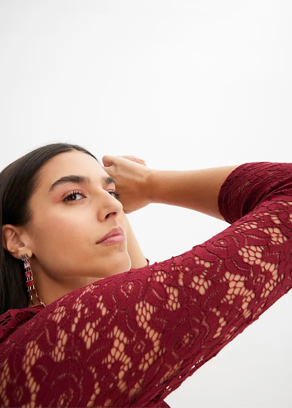 Robe &agrave; dentelle, bonprix