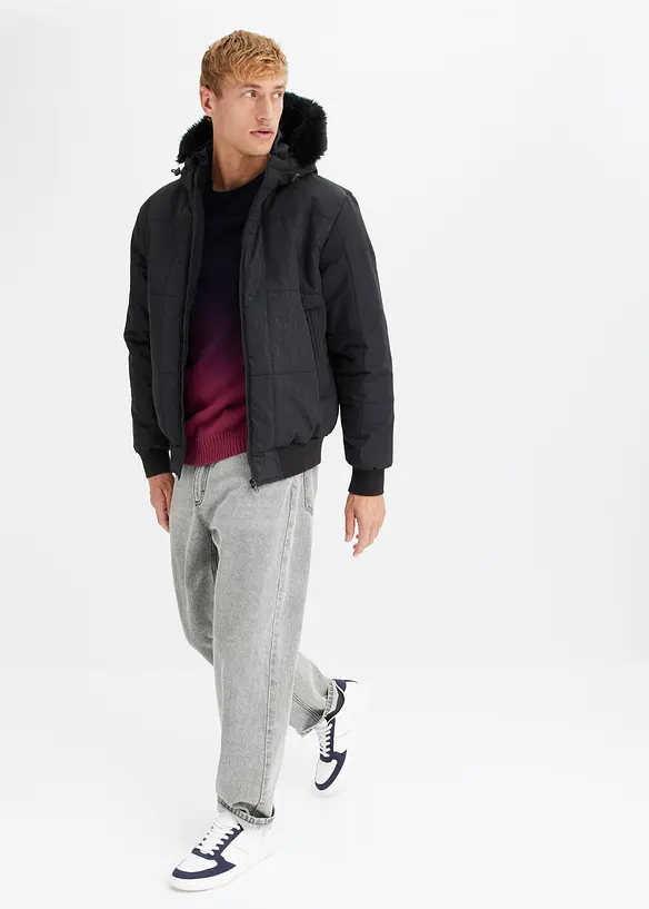 Pull en fine maille effet tie & dye, bonprix