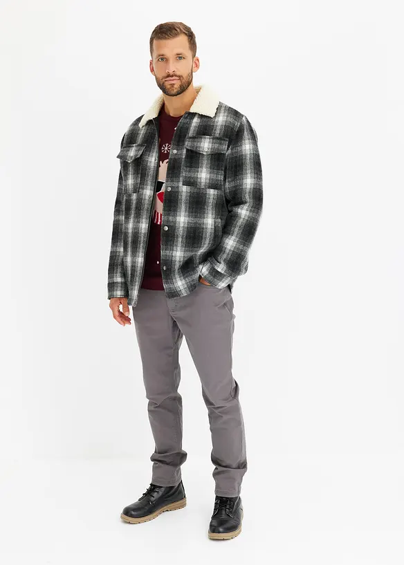 Pull de Noël en fine maille, bonprix