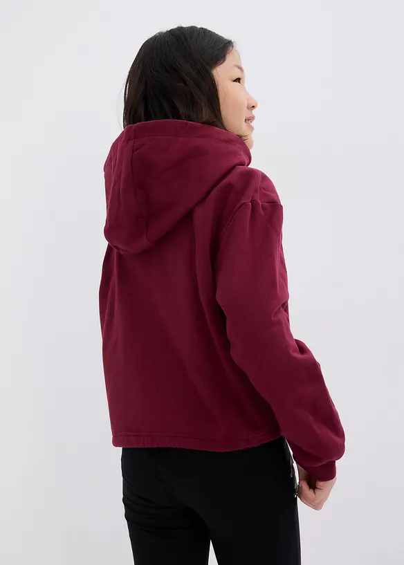 Sweat à capuche 100% coton, bonprix