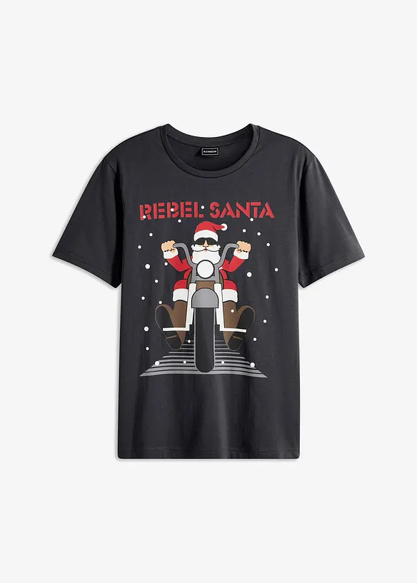 T-shirt de Noël 100% coton, bonprix