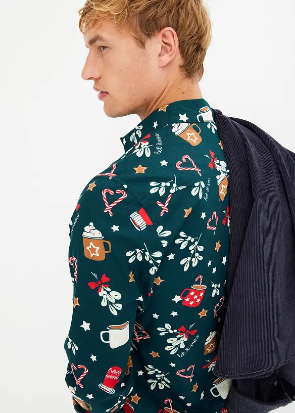 Chemise de Noël 100 % coton, bonprix