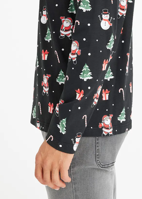 Polo de Noël en coton, bonprix