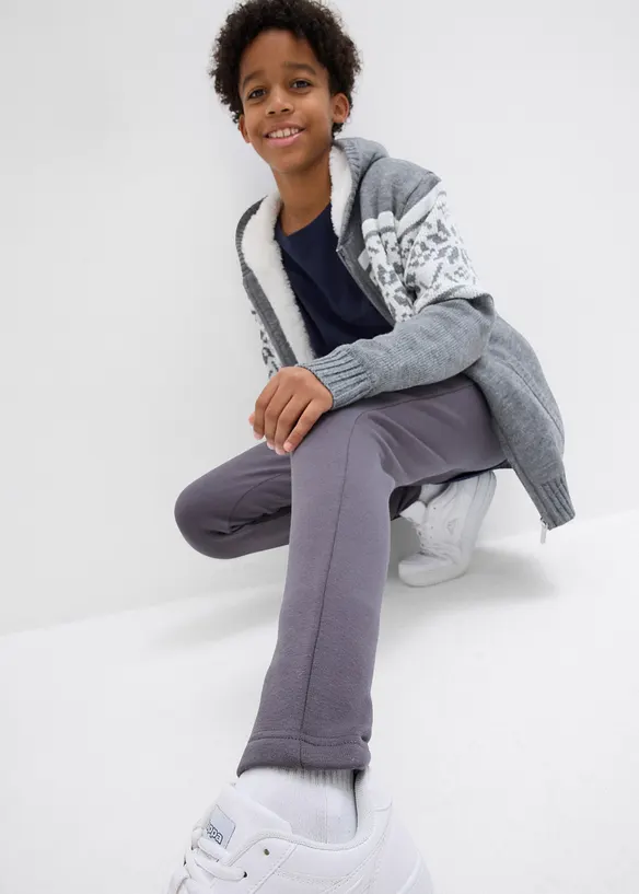 Lot de 2 leggings thermiques avec doublure en polaire douce, bonprix