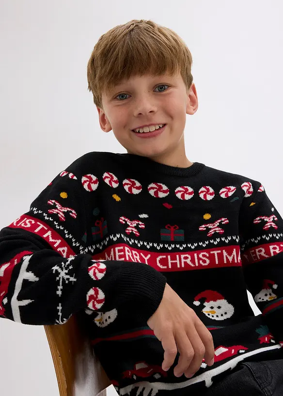 Pull de Noël enfant, bonprix