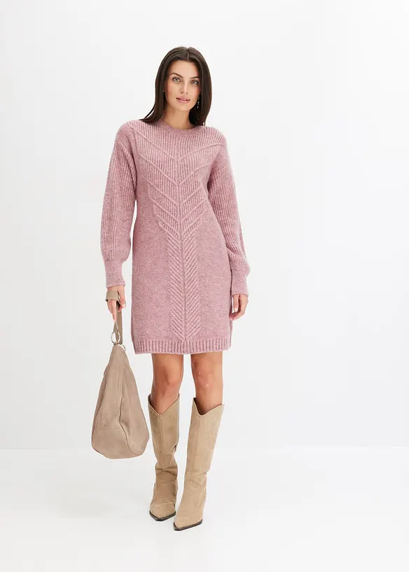 Robe en maille, bonprix