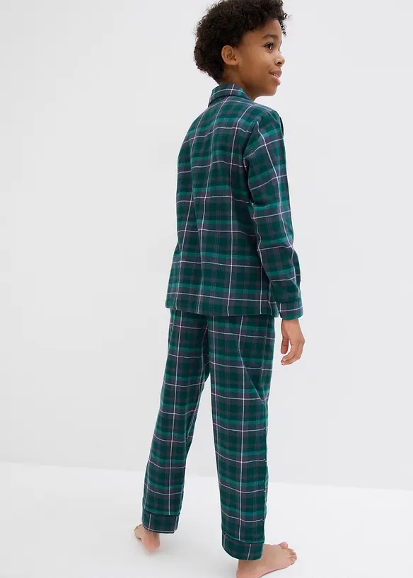 Pyjama enfant en flanelle tissée (ens. 2 pces), bonprix