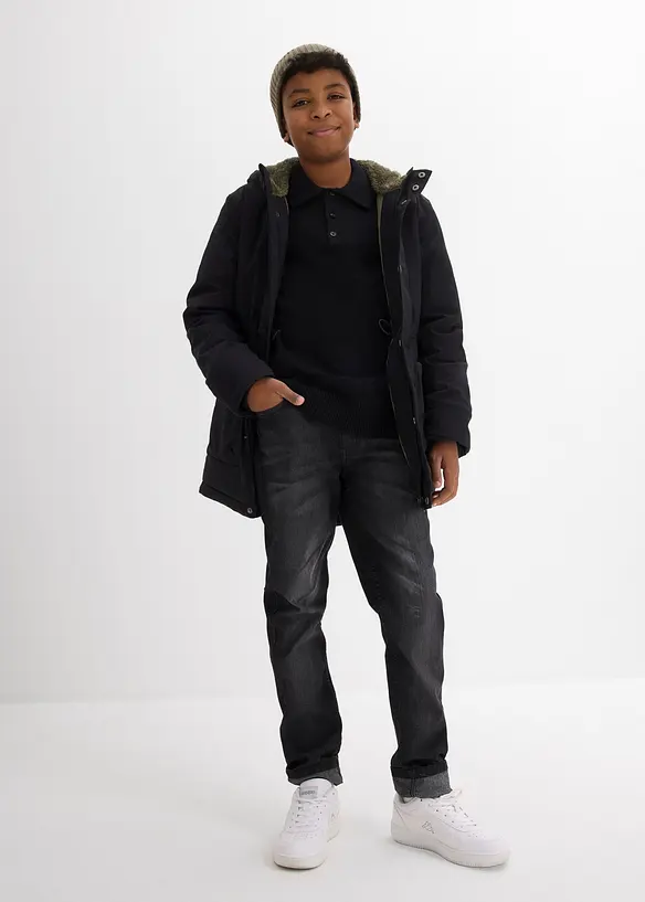 Parka d’hiver déperlante, chaudement doublée, bonprix