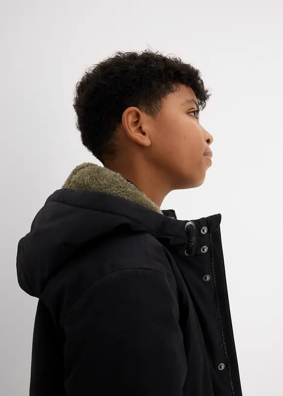 Parka d’hiver déperlante, chaudement doublée, bonprix